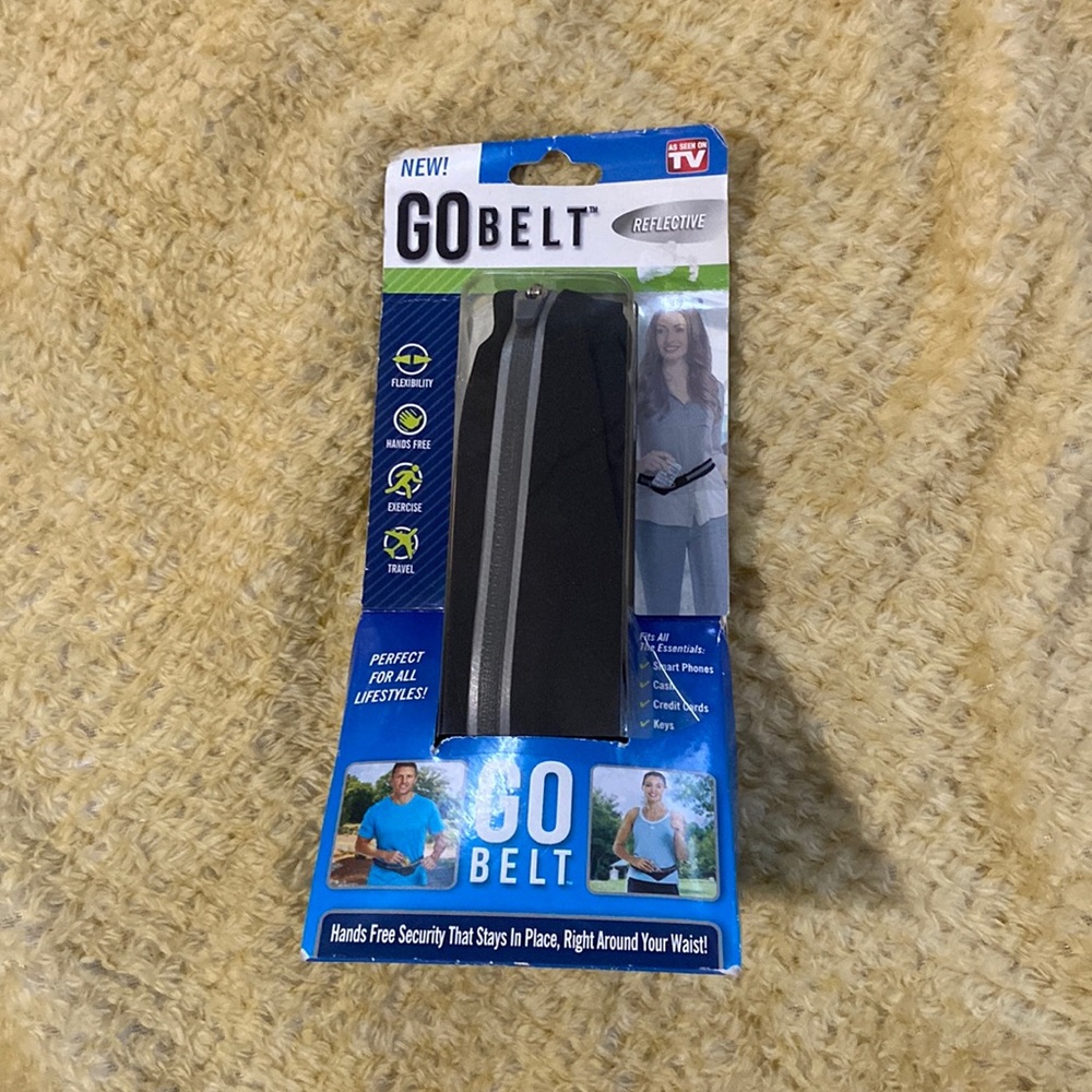 NWT reflective Go Belt As Seen on TV
